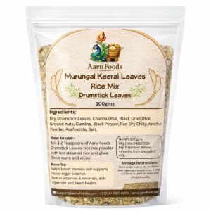 murungai (drumstick) leaves rice mix
